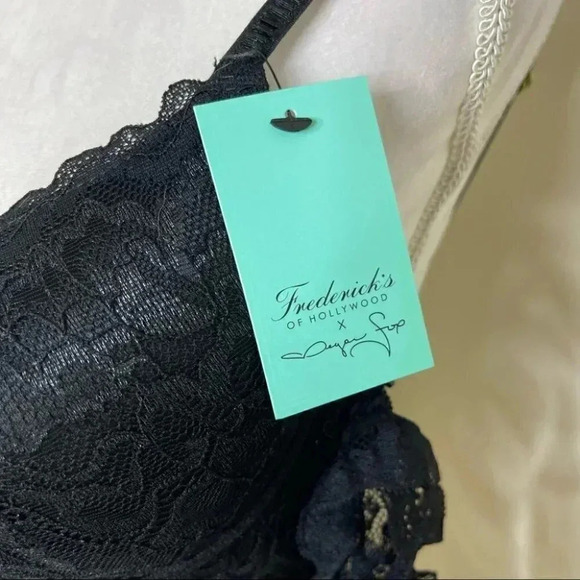 FREDERICK'S OF HOLLYWOOD DION OFF-THE-SHOULDER BRA Size 32 D NWT - Picture 5 of 6